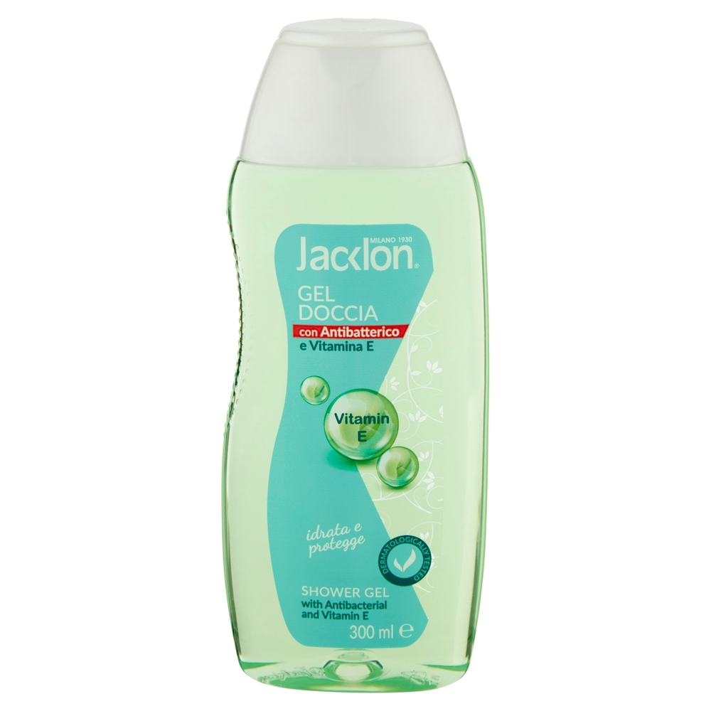 Jacklon Gel Doccia con Antibatterico e Vitamina E 300 ml